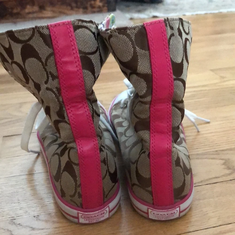 COACH HIGH TOPS - Picture 2 of 9